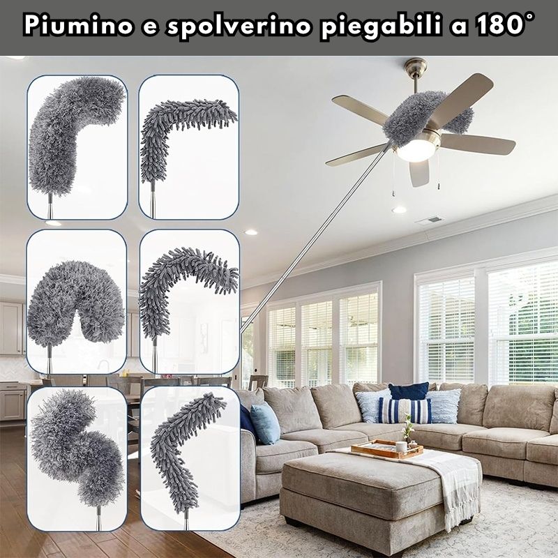 4 pezzi spazzola multifunzionale