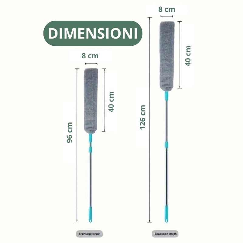 1+1 Spazzola multifunzionale pieghevole