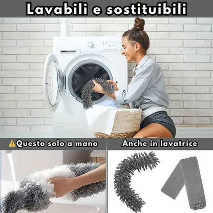 4 pezzi spazzola multifunzionale