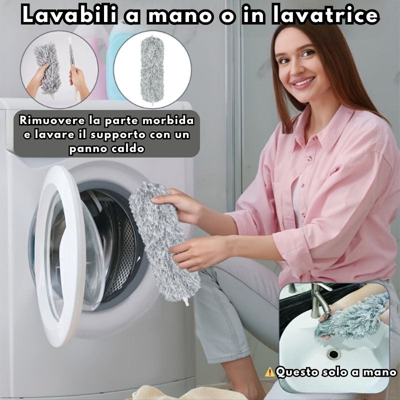 4 pezzi spazzola multifunzionale